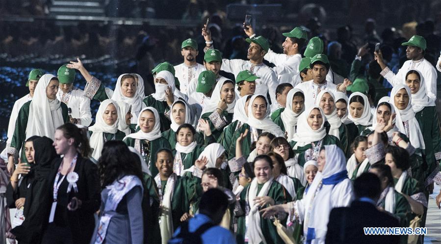 (SP)UAE-ABU DHABI-SPECIAL OLYMPICS-OPENING