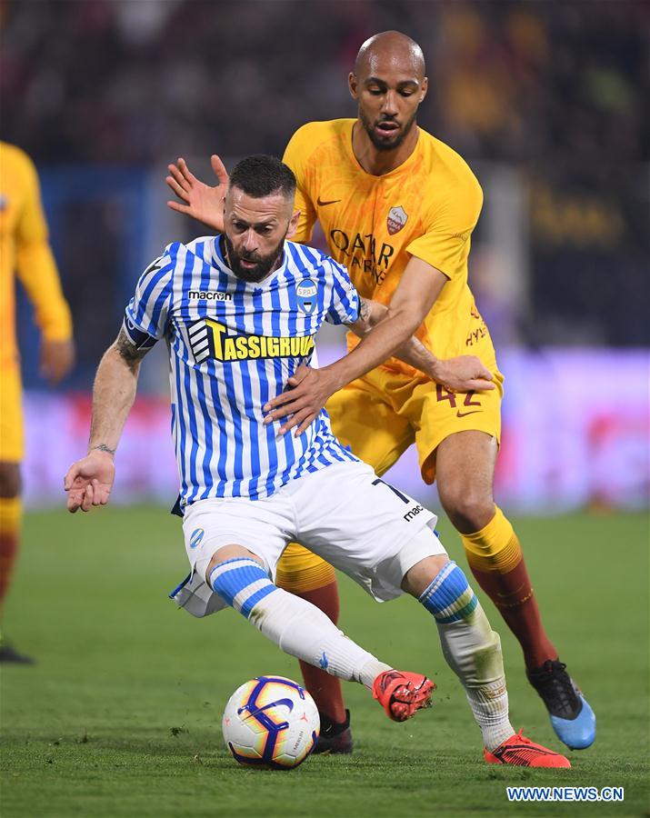 (SP)ITALY-FERRARA-SOCCER-SERIE A-SPAL-ROMA