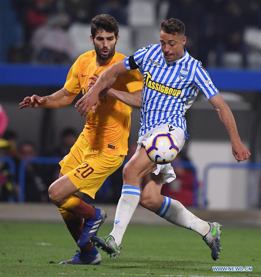 (SP)ITALY-FERRARA-SOCCER-SERIE A-SPAL-ROMA