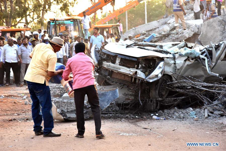 INDIA-DHARWAD-BUILDING-COLLAPSE