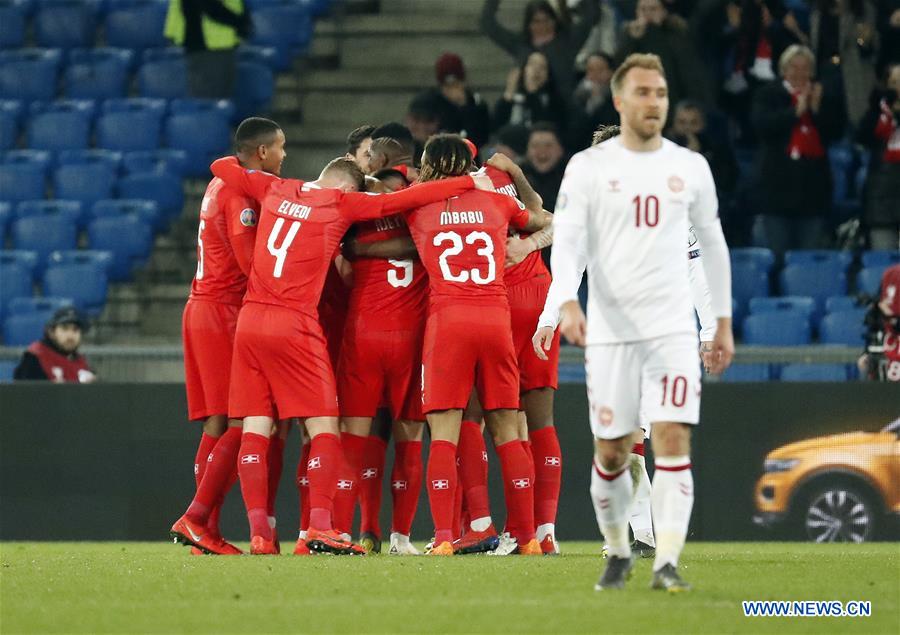 (SP)SWITZERLAND-BASEL-UEFA EURO 2020 QUALIFIER-GROUP D-SWITZERLAND VS DENMARK