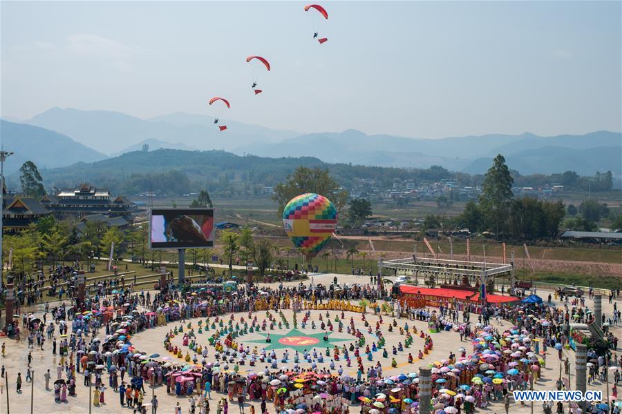 CHINA-YUNNAN-JINGGU-WATER SPLASHING FESTIVAL (CN)