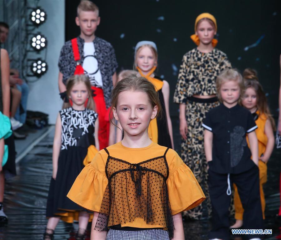 BELARUS-MINSK-FASHION WEEK-KIDS