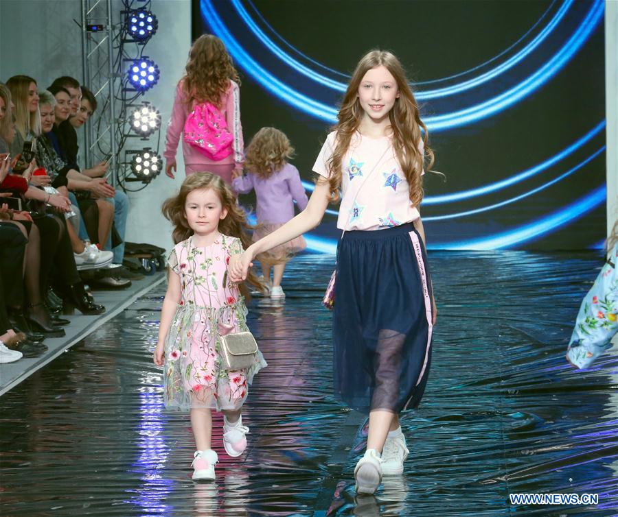 BELARUS-MINSK-FASHION WEEK-KIDS