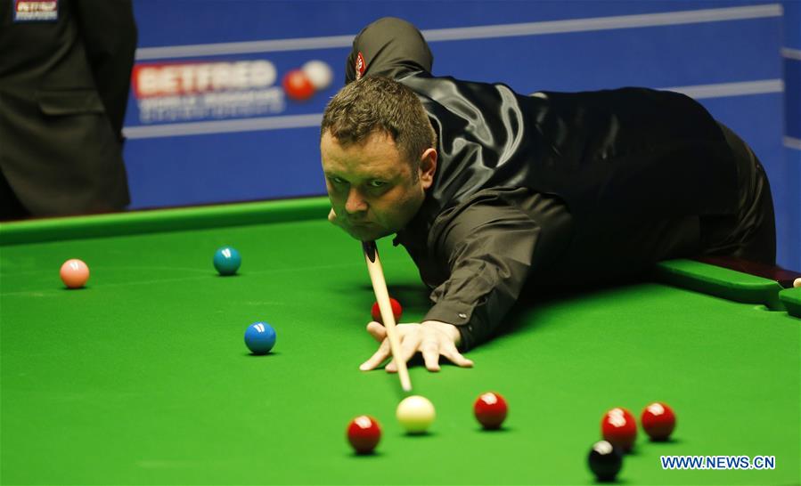 (SP)BRITAIN-SHEFFIELD-SNOOKER-WORLD CHAMPIONSHIP-DAY 2