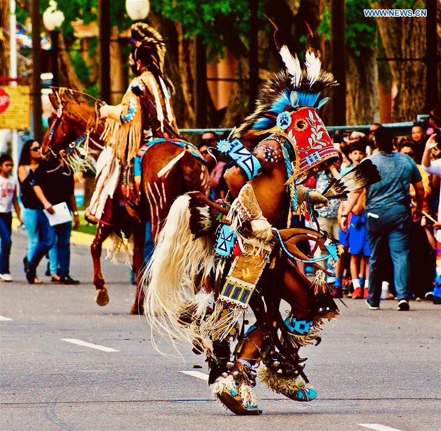 U.S.-NEW MEXICO-ALBUQUERQUE-POWWOW