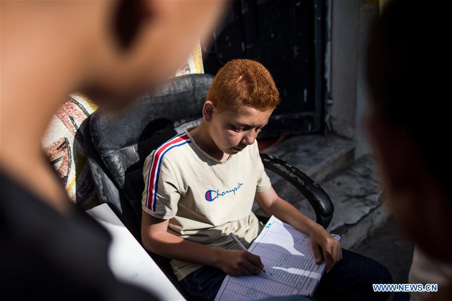 LIBYA-TRIPOLI-CONFLICT-DISPLACED CHILDREN