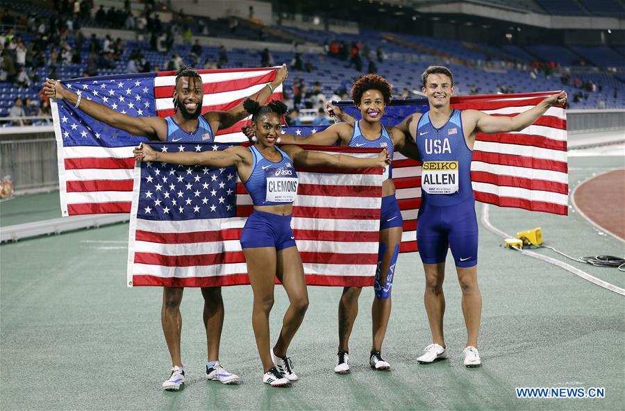 (SP)JAPAN-YOKOHAMA-IAAF WORLD RELAYS