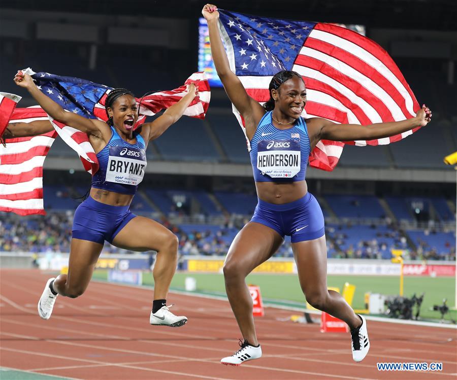 (SP)JAPAN-YOKOHAMA-IAAF WORLD RELAYS