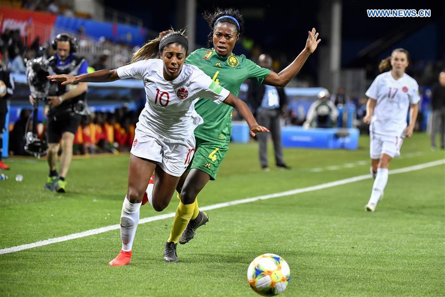 (SP)FRANCE-MONTPELLIER-2019 FIFA WOMEN'S WORLD CUP-GROUP E-CANADA VS CAMEROON