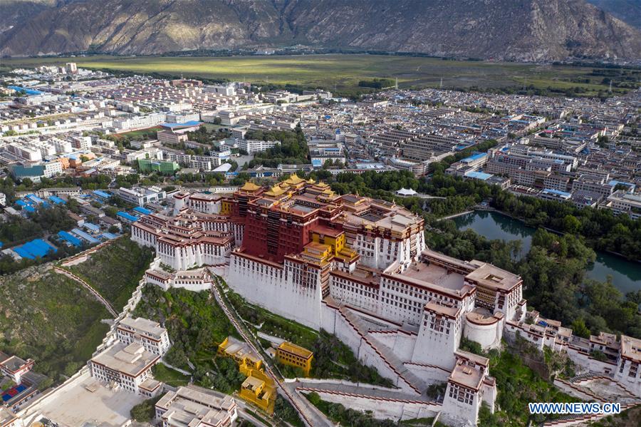 (InTibet)CHINA-TIBET-LHASA-AERIAL VIEW (CN)