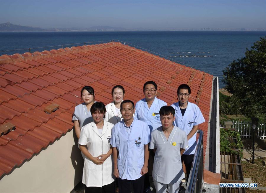 CHINA-SHANDONG-QINGDAO-LINGSHAN ISLAND-DOCTOR (CN)