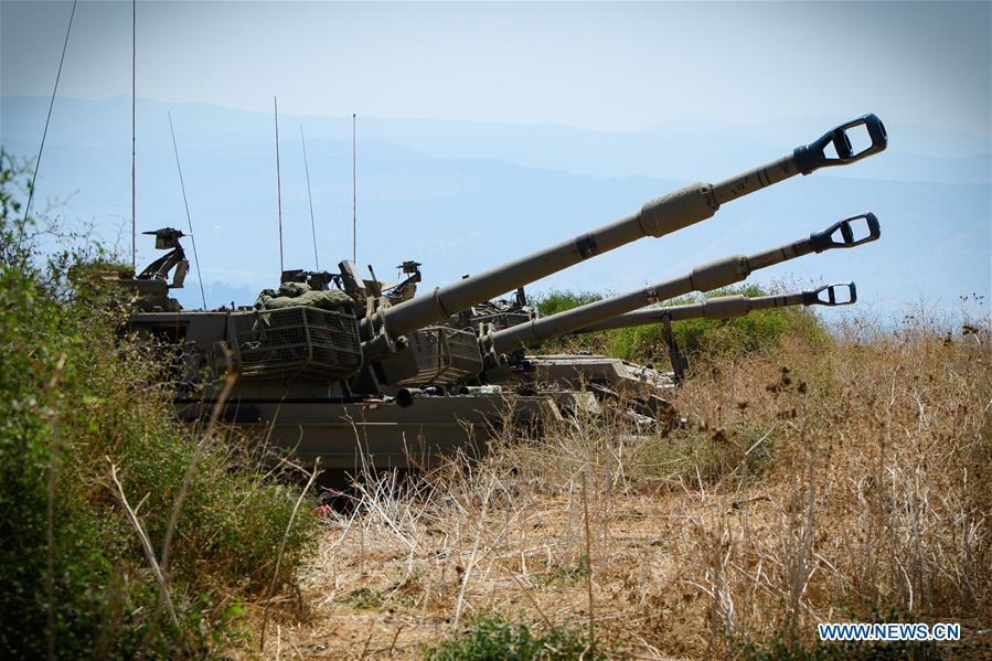 MIDEAST-ISRAEL-LEBANON-ARTILLERY FIRE