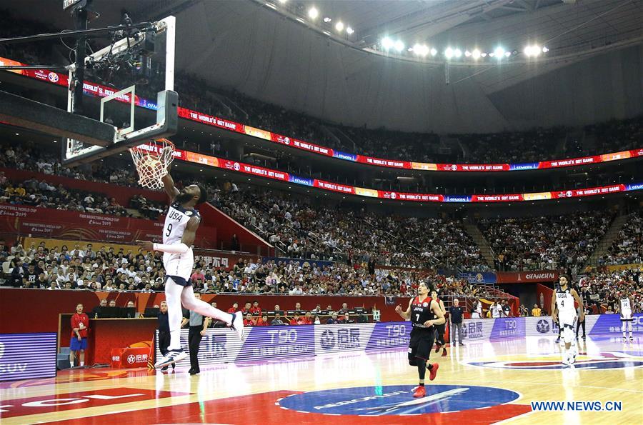 (SP)CHINA-SHANGHAI-BASKETBALL-FIBA WORLD CUP-GROUP E-JAPAN VS USA(CN)