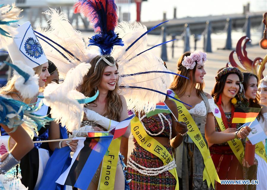 CHINA-SHANDONG-QINGDAO-MISS TOURISM WORLD-LAUNCH (CN)