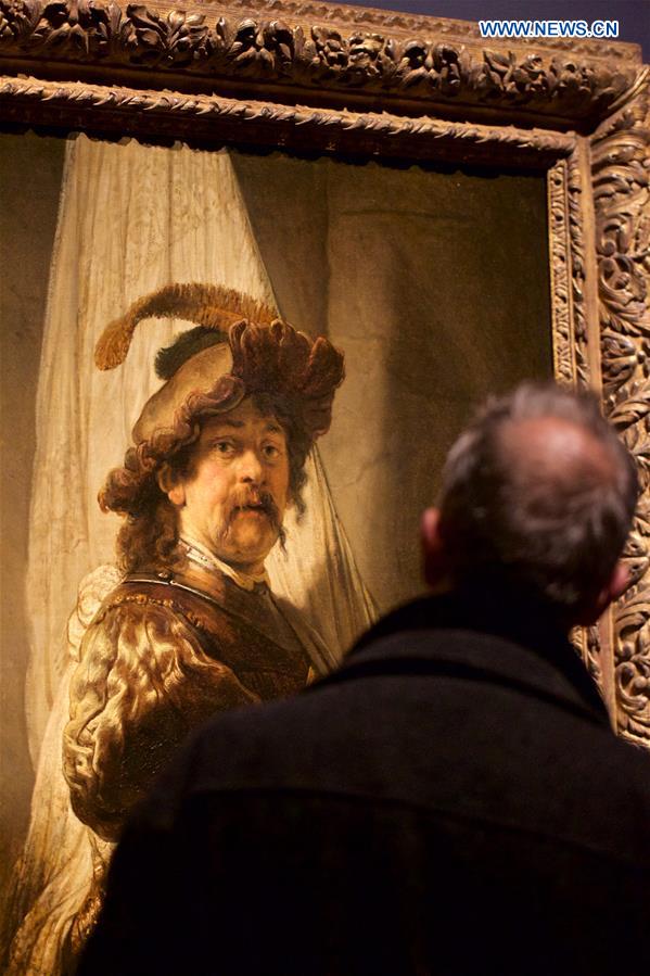 THE NETHERLANDS-AMSTERDAM-REMBRANDT-VELAZQUEZ-EXHIBITION