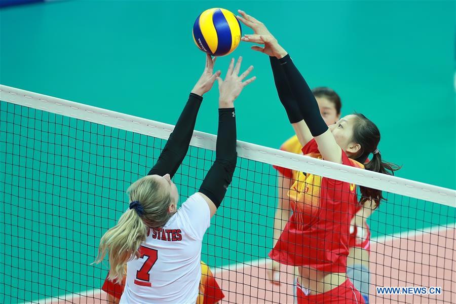 (SP)CHINA-WUHAN-7TH MILITARY WORLD GAMES-VOLLEYBALL