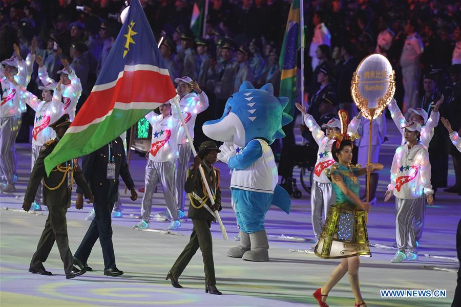 (SP)CHINA-WUHAN-7TH MILITARY WORLD GAMES-OPENING CEREMONY