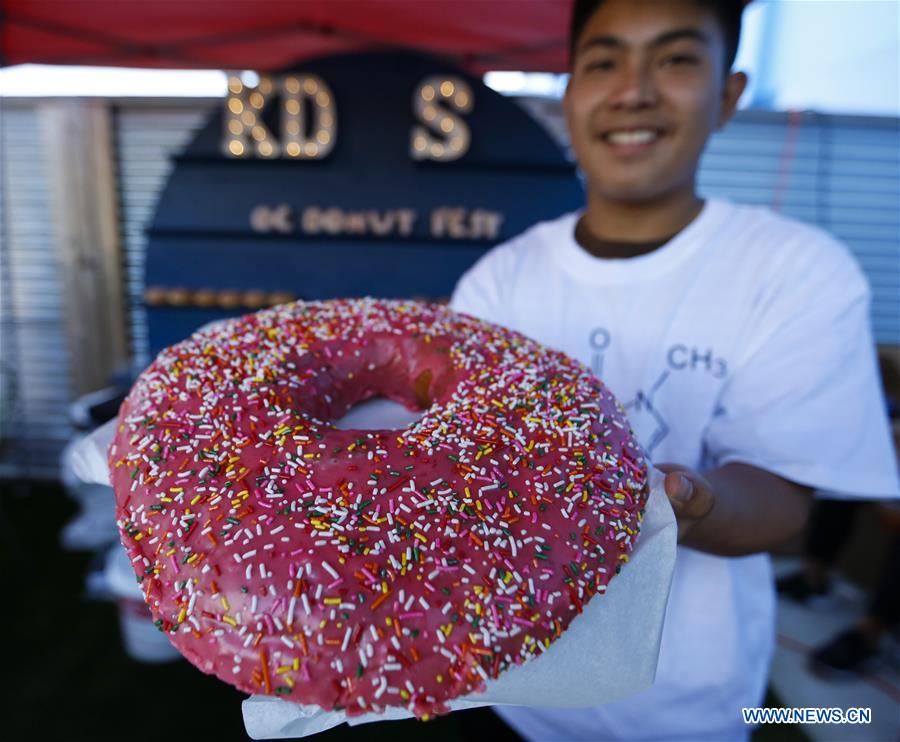 U.S.-CALIFORNIA-ANAHEIM-DONUT FESTIVAL