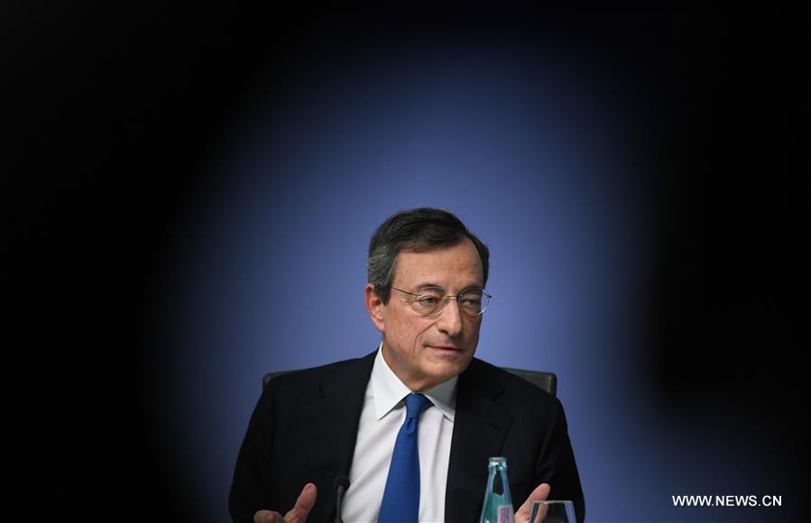 GERMANY-FRANKFURT-ECB-PRESS CONFERENCE-DRAGHI