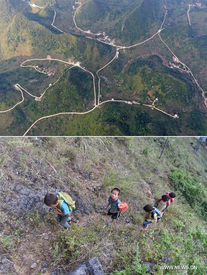 (FOCUS)CHINA-GUANGXI-POVERTY ALLEVIATION-ROAD BUILDING (CN)