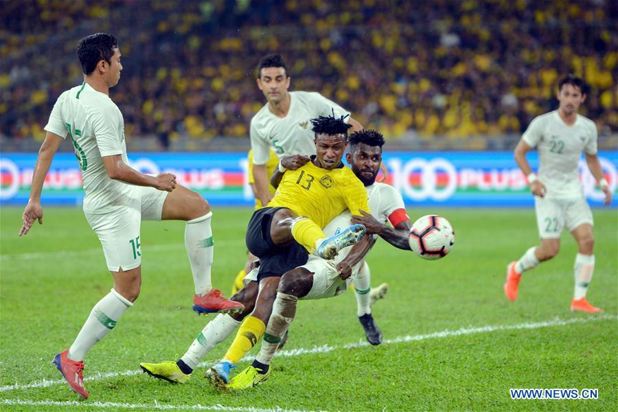 (SP)MALAYSIA-KUALA LUMPUR-FOOTBALL-FIFA WORLD CUP-QUALIFICATION-MALAYSIA VS INDONESIA