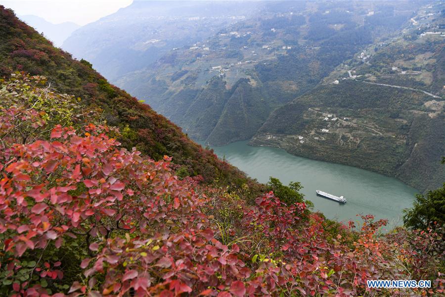 CHINA-CHONGQING-WUXIA GORGE-WINTER SCENERY (CN)