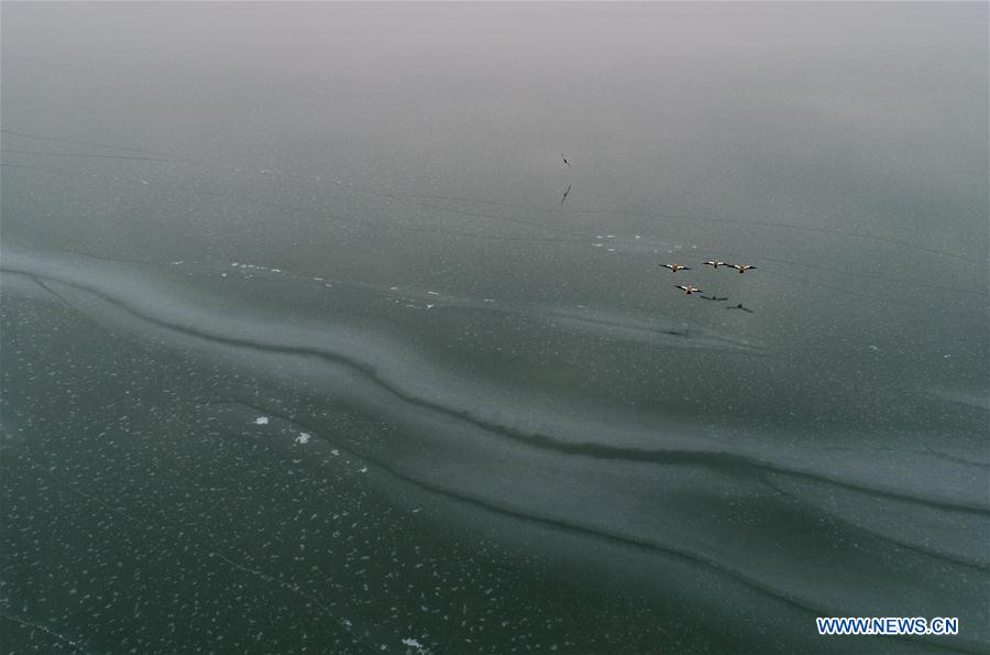 CHINA-SHAANXI-SHENMU-HONGJIANNAO LAKE-SCENERY (CN)