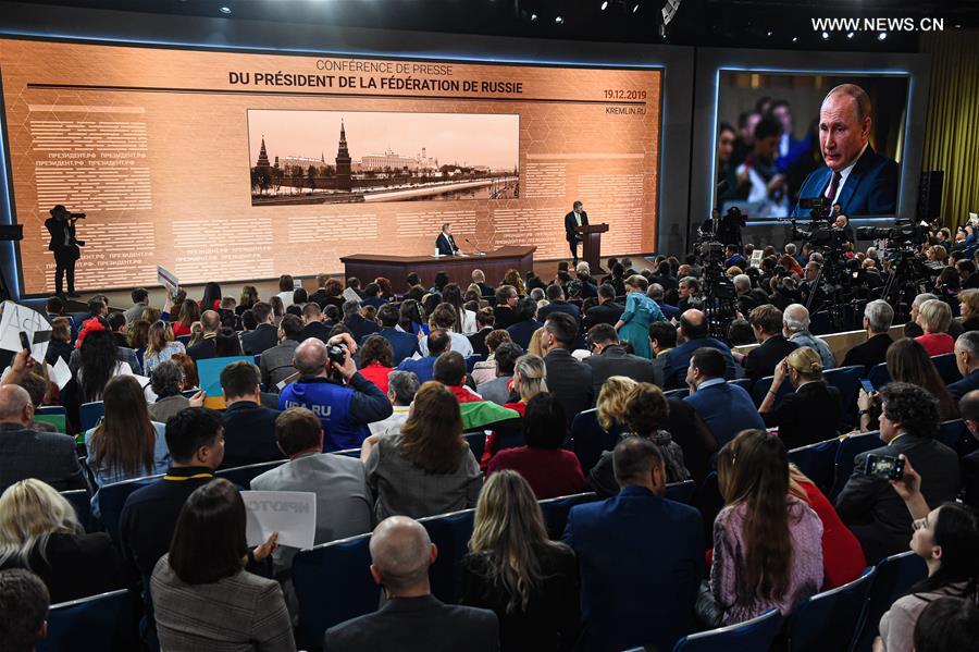 RUSSIA-MOSCOW-PUTIN-PRESS CONFERENCE