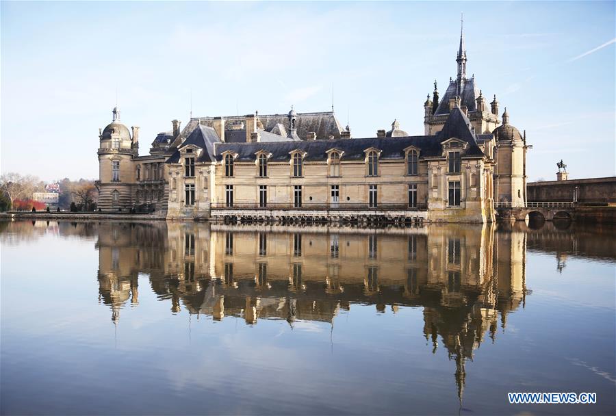 FRANCE-CHANTILLY CASTLE-FESTIVAL-DECORATIONS