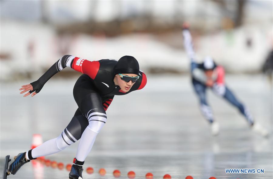 (SP)SWITZERLAND-ST.MORITZ-WINTER YOG-SPEED SKATING