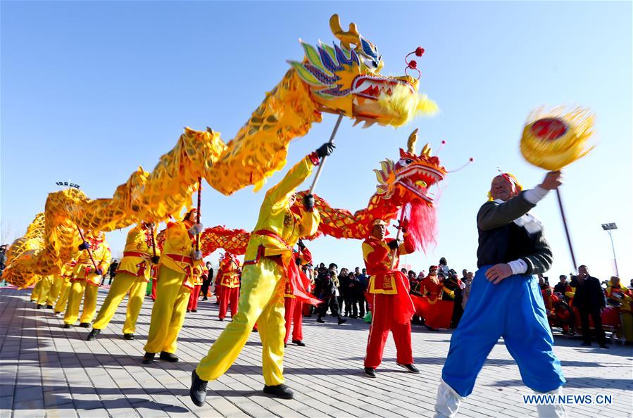 CHINA-GANSU-ZHANGYE-SHEHUO-REHEARSAL (CN)