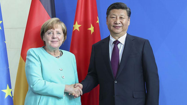 China, Germany pledge to strengthen ties