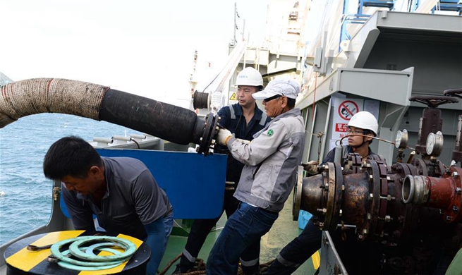 Tian'en vessel refuelled on Busan Sea waters en route to Europe