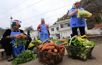 Trains benefit local people in mountainous area of China's Guizhou